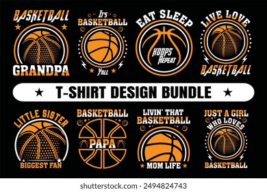 Basketball T-Shirt Design Paket