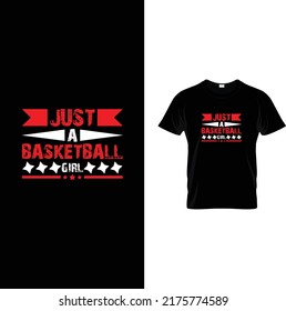 basketball T shirt design vector