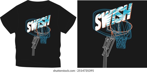 basketball t shirt vector art illustrations 