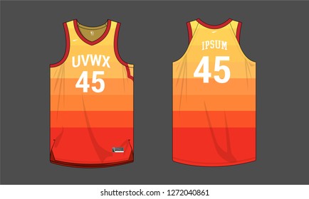 basketball team jersey