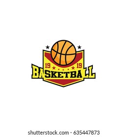 Basketball team logo and emblem vector