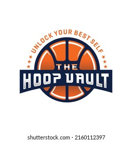 Basketball Team Logo Premium Vector