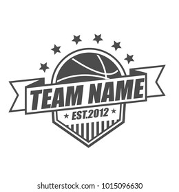 Basketball Team Logo Template