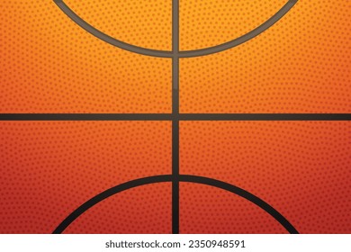 basketball texture close up view black lines