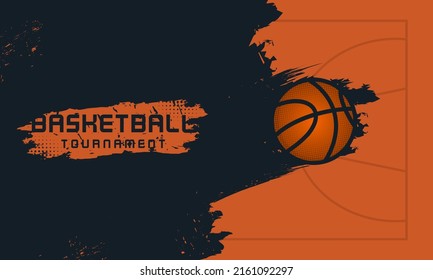 Bannerdesign für Basketballturnier