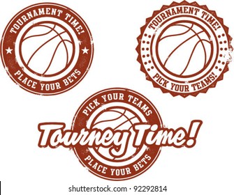 Basketball Tournament Betting Stamps