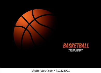 Banner Template Basketball Game Vector Stock Stock Vector (Royalty Free ...