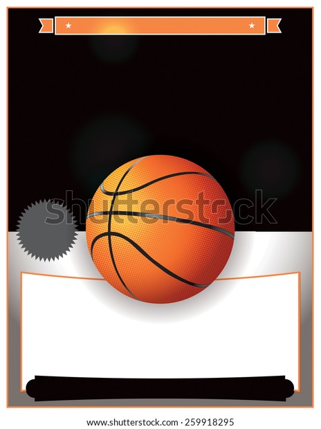 Basketball Tournament Illustration Vector Eps 10 Stock Vector (Royalty ...