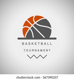 Basketball Tournament Logo