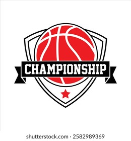 Basketball, tournament logo design, Basketball t-shirt design, for print on demand