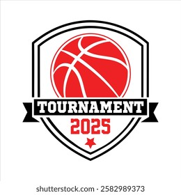 Basketball, tournament logo design, Basketball t-shirt design, for print on demand