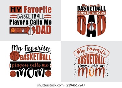 Basketball T-shirt Bundle Design, Sports vector bundle, t-shirt design for a basketball Player and Fan.