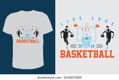 Basketball T-Shirt Design and Clothing Brand