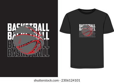 Basketball T-Shirt Design. Basketball eye-catching t-shirt design  High-Quality T-Shirt Bundle