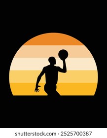 Basketball T-SHIRT DESIGN. PRINT TEMPLATE.TYPOGRAPHY VECTOR ILLUSTRATION.