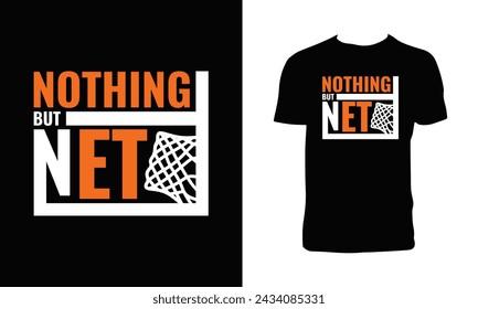 Basketball Typography T Shirt Design. 