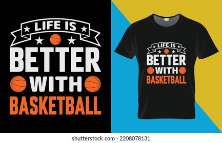 Diseño de camisetas de tipografía de baloncesto. Baloncesto, vector, ilustración, diseño de camisetas.
