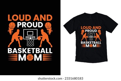 Basketball typography vector t-shirt design, Sports t-shirt design, Basketball t-shirt design for print
