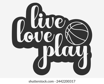 Basketball Typography Vector, Typographic Basketball Design, Typography Basketball Artwork, Basketball-themed Vector Graphics, Sports Typography