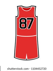 Basketball uniform design