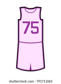 Basketball uniform design