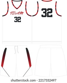 Basketball uniform design template. Abstract pattern background for basketball uniform  basketball sublimation  bicycle  e-sport  basketball  soccer  Fabric pattern  Sport background  Vector
