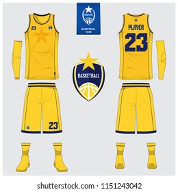 Basketball Europe Jersey Set Vector Uniform Stock Vector (Royalty Free)  1685496100