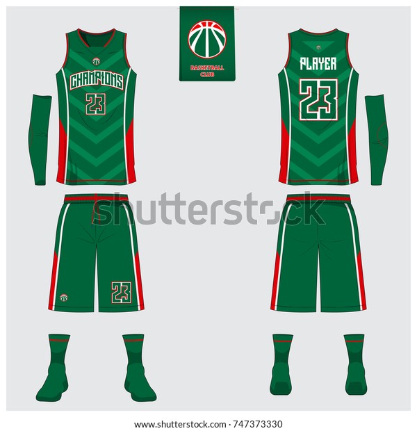 green jersey basketball uniform