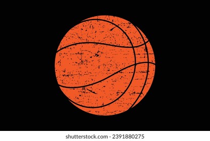 Basketball vector design illustration. Basketball icon
