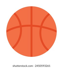 Basketball Vector Flat Icon Design Vector Flat Icon Design