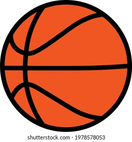 Basketball vector graphic design ball