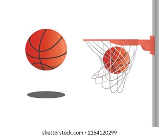 Basketball vector in high resolution with transparent background and for many type of use.