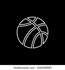 Basketball vector icon