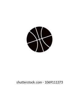 Basketball vector icon