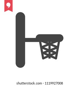 Basketball vector icon