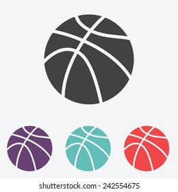 basketball vector icon