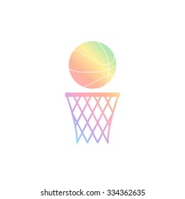 basketball -  vector icon