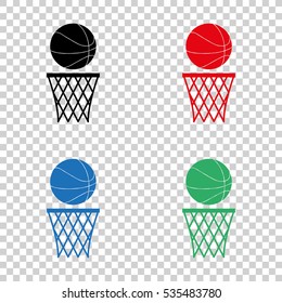 basketball  - vector icon