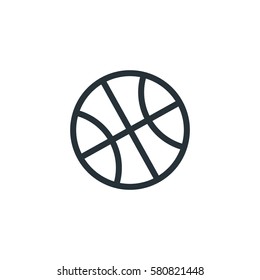 Basketball vector icon