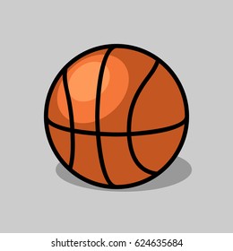Basketball vector icon