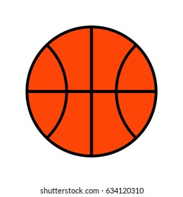 basketball vector icon