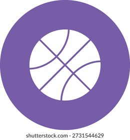 Icono de Vector de baloncesto. Se puede utilizar para aplicaciones de impresión, móviles y de Web.
