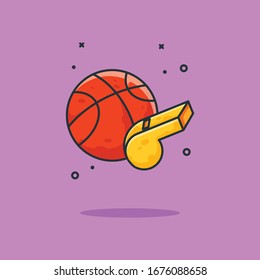 Basketball Vector Icon Design Illustrations