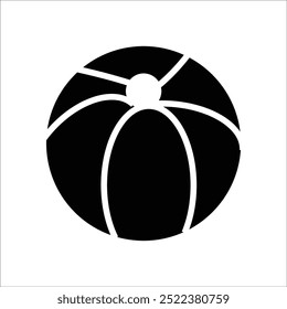 basketball vector icon line template