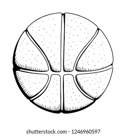 Basketball vector illustration.