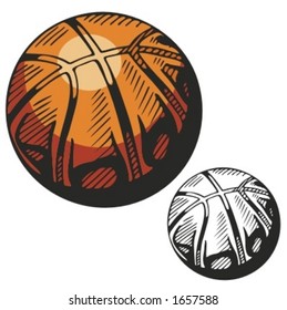 Basketball. Vector illustration