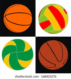 basketball vector illustration