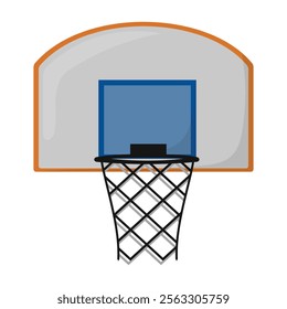 Basketball Vector Illustration - Hoop