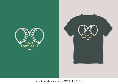 Basketball vector illustration with love icon on black background