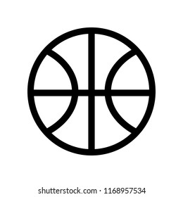 Basketball. Vector isolated logo.